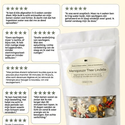 Menopauze Detox Herbal Thee - Lindelle