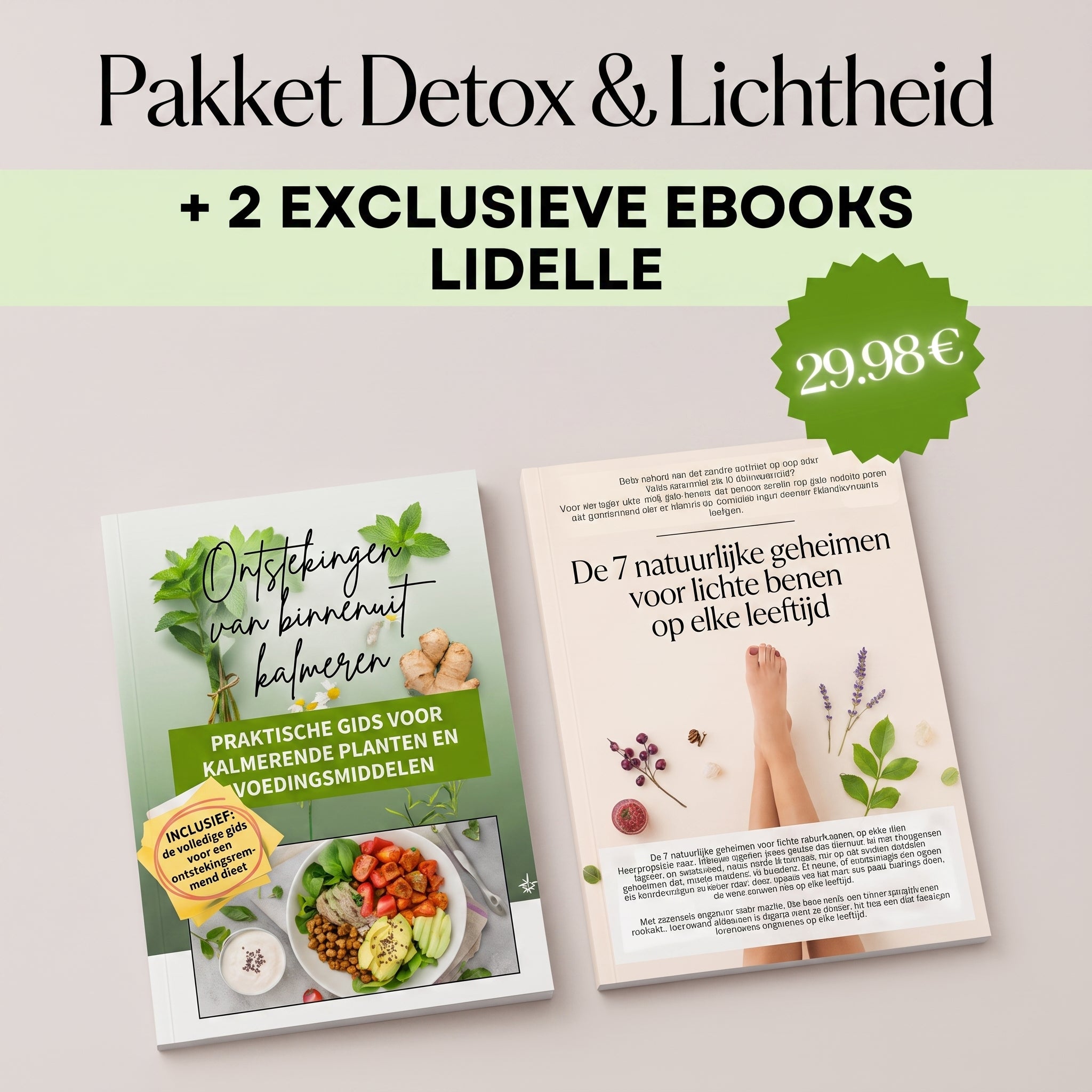 E-bookpakket Detox & Lichtheid